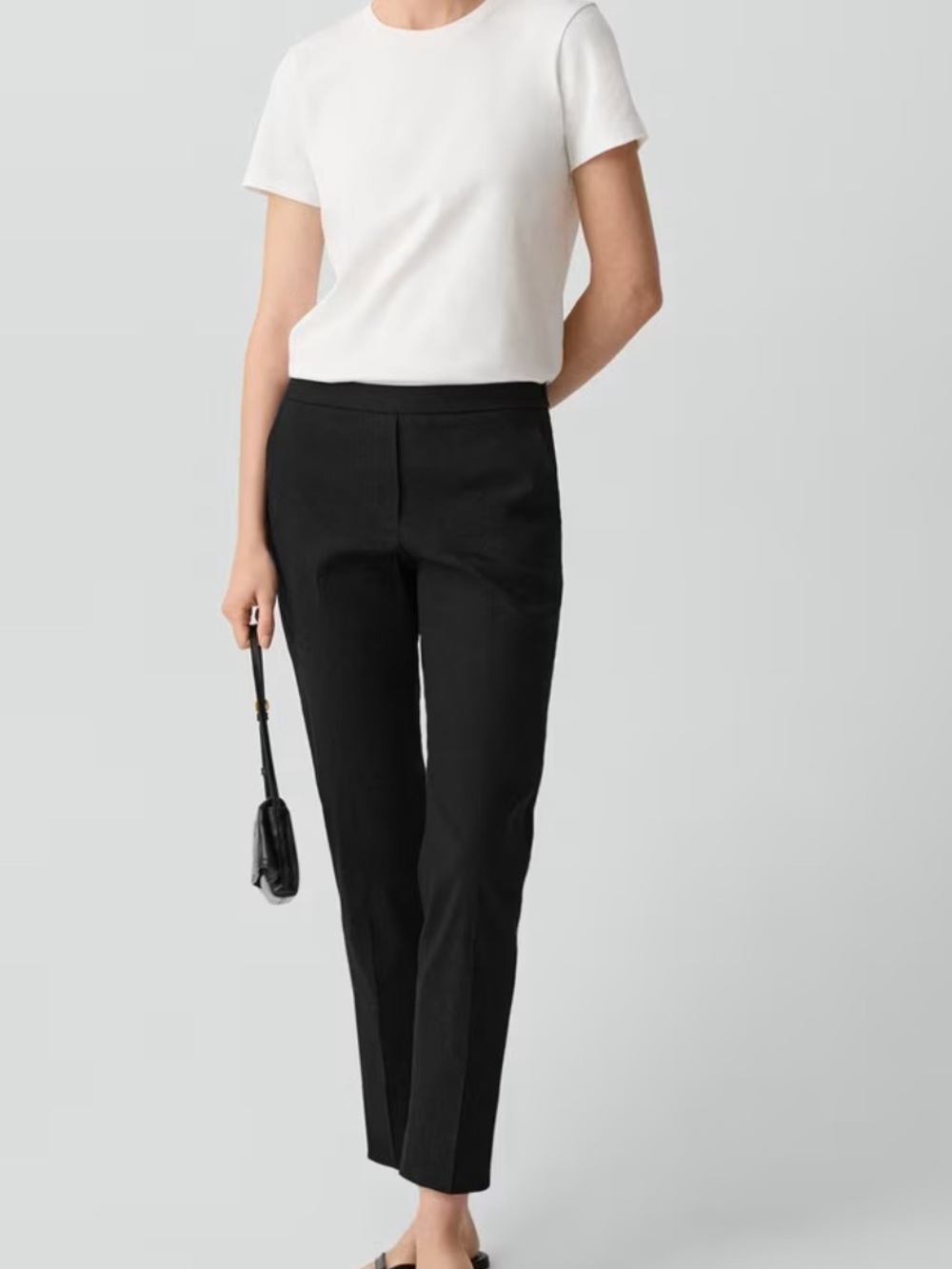 Theory Treeca Pull-On Pant in Good Linen